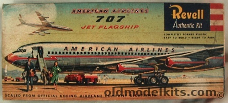 Revell 1/139 Boeing 707 Flagship American Airlines 'S' Kit, H246-98 plastic model kit